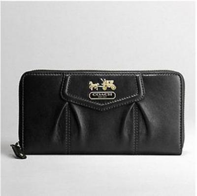 discounted Coach Wallets - 43216 full black